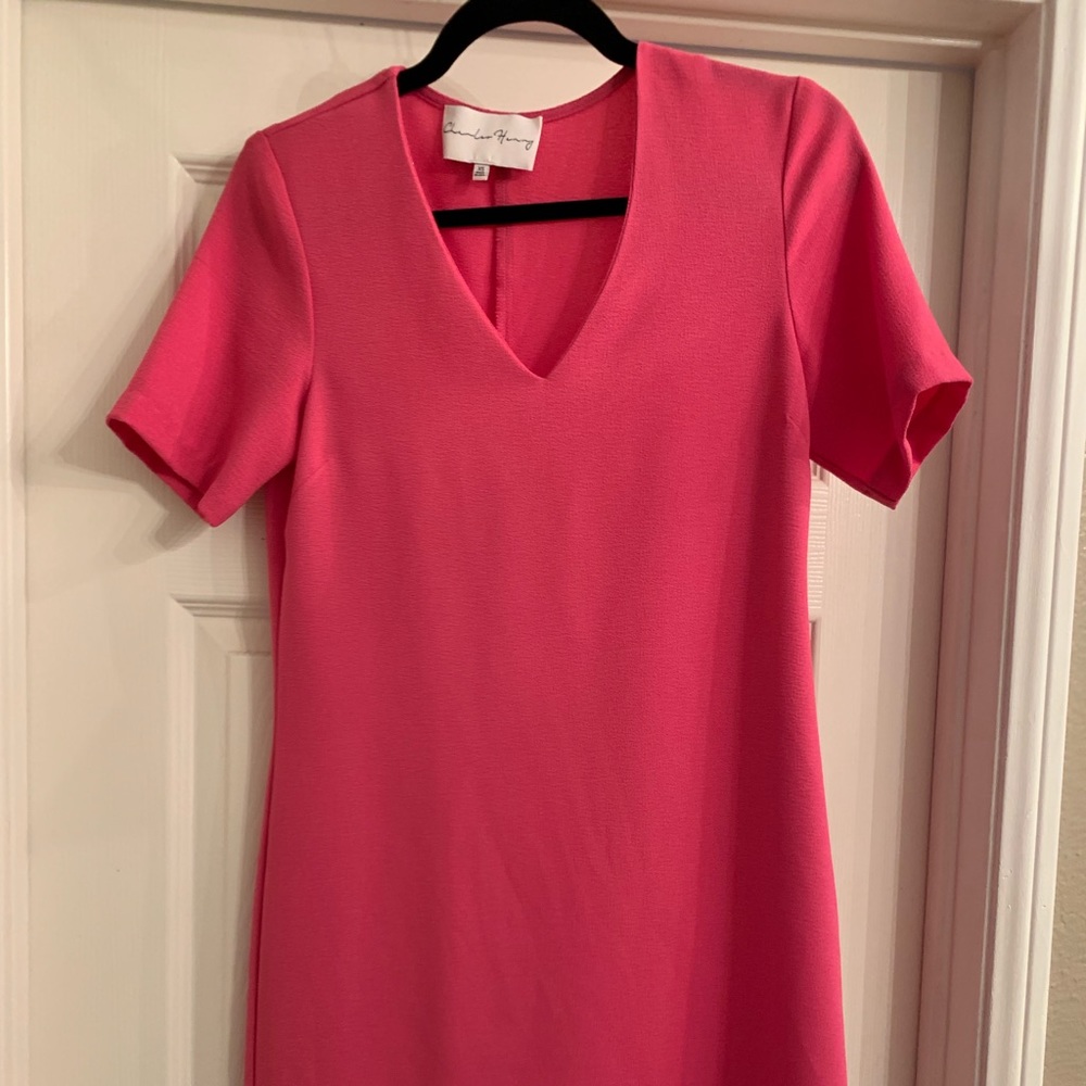 Charles Henry Pink Dress - Picture 3 of 4